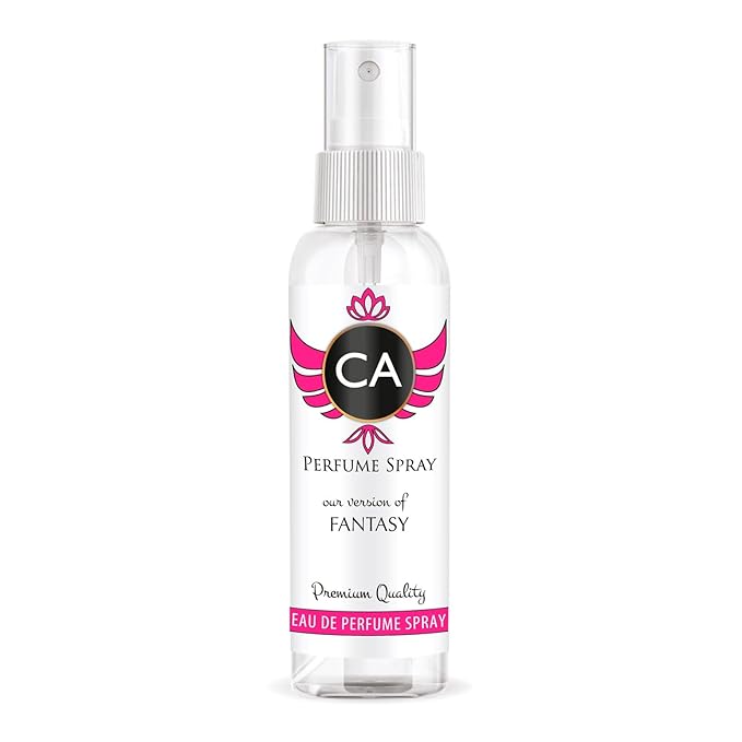 CA Perfume Eco Refill Impression of Fantasy for Women Floral Fruity Gourmand Long Lasting Fragrance Eau De Parfum 2 Fl Oz 60ml