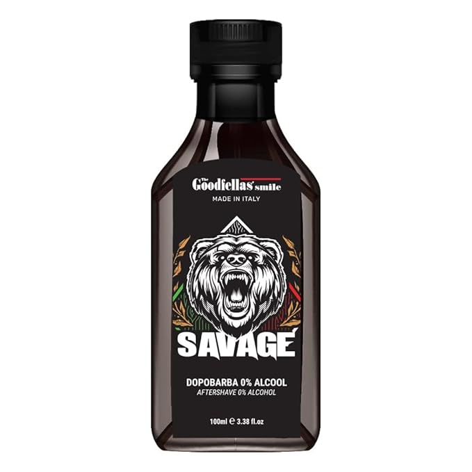 The Goodfellas' smile, SAVAGE Shave Soap and Afltershave Splash Bundle, Made in Italy