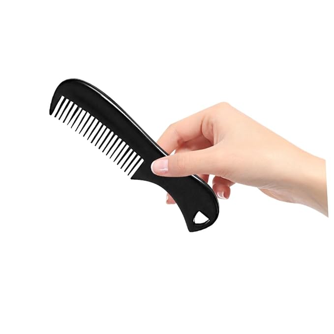 Angoily Pocket Beard Comb for Men Mini Mustache Styling Brush Compact Hair Grooming Tool 2.87 Inch Portable Beard Hair Comb for Travel and Daily Use