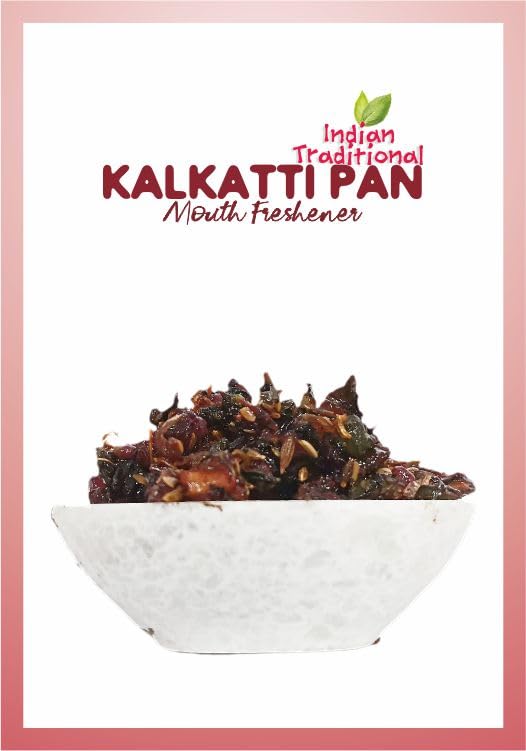 Kalakati Mitha Paan I Best Indian Mukhwas 10.58 oz (300 g) I Best Mouth Freshener I After Meal Digestive treat I Vegan I Non- GMO I Tasty Indian Kalkatti sweet pan
