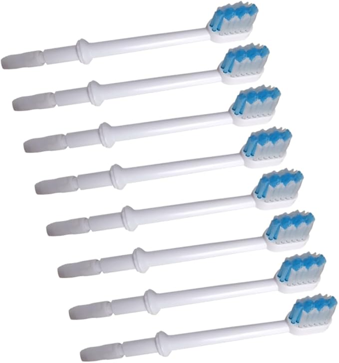 24pcs Replacement Brush Heads for Oral Irrigator Water Toothpick Brush Heads Accessories