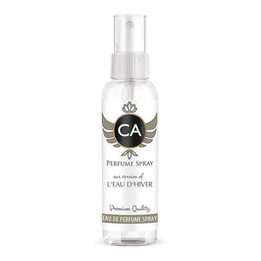 CA Perfume Eco Refill Impression of L'eau D'hiver for Unisex Floral Woody Musk Long Lasting Fragrance Eau De Parfum 2 Fl Oz 60ml