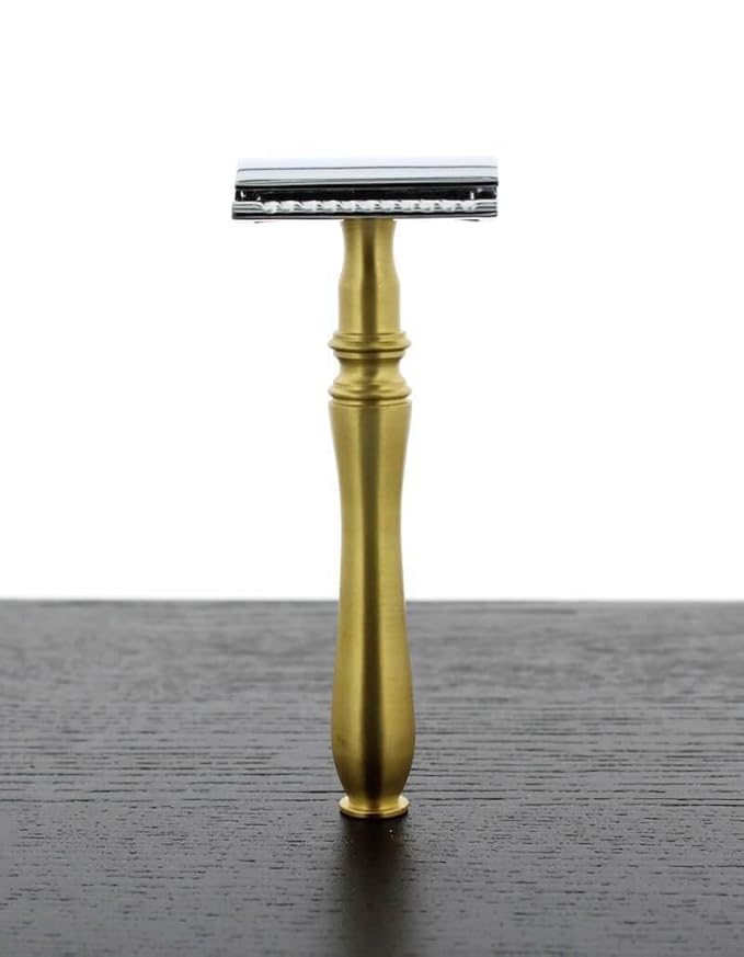 West Coast Shaving Vintage Collection Razor 77BR, Brass (Closed Comb)