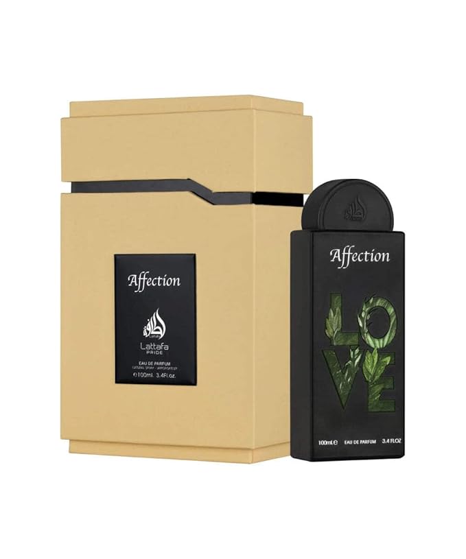 Lattafa Pride Affection Eau de Parfum Spray for Unisex, 3.4 Ounce