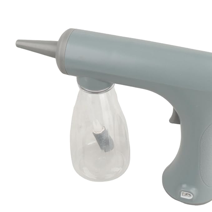 Foam Machine Professional Hot Lather Machine Cold and Hot Perm Convenient Reusable Lather Maker Charging for Salon Household, gray