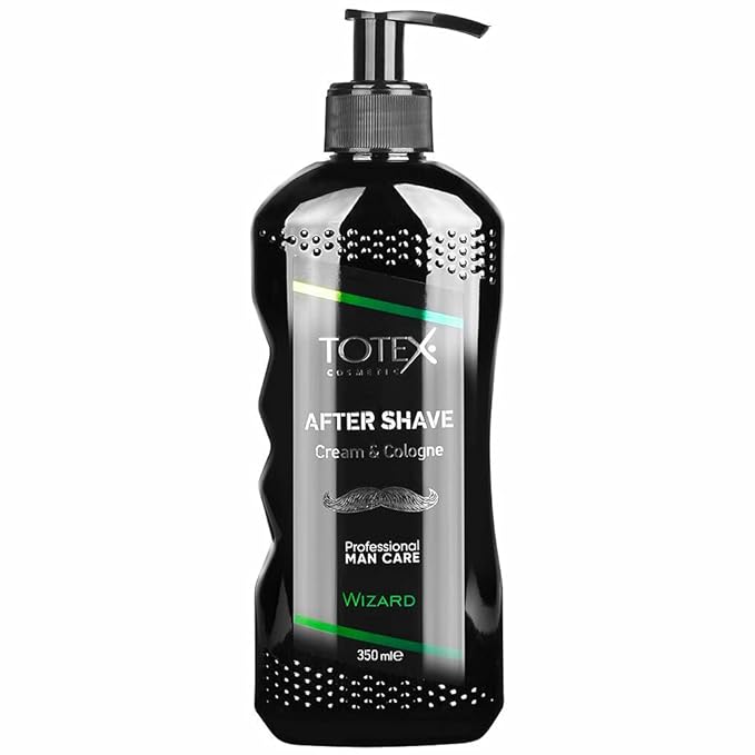 Totex Shave Style Aftershave Cream & Cologne Wizard After Shave Balm Soft Refresh Sensitive Skin For Men 350ml