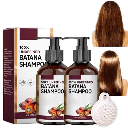 Shampoo Batana For Hair Growth, Shampoo Batana And Conditioner Oil (2 Pcs)