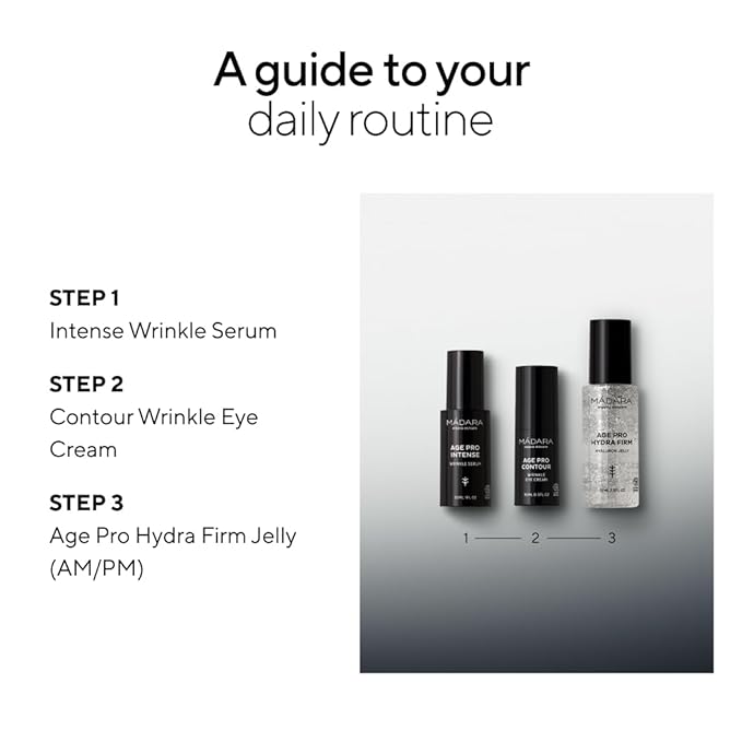 Madara Hyaluronic Acid serum - Hyaluronic Acid Moisturizer for Face, Men & Women, Oil‑Free Plumping Gel in Jelly form 75ml, Botanical Actives to Hydrate, Smooth and Firm Mature, Dehydrated Skin