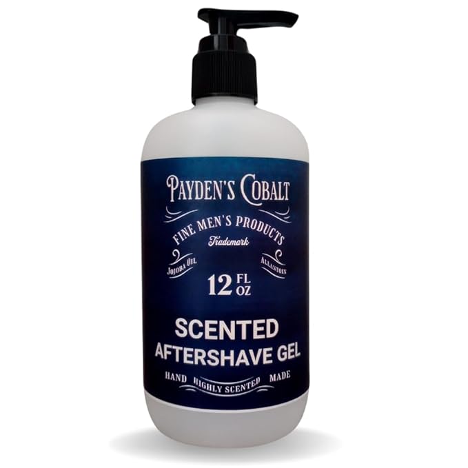 Payden's Cobalt Honey Cedar & Leather For Men Scented After Shave Gel, 12 Oz