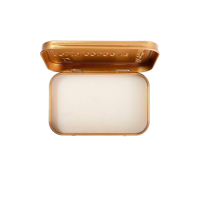 Duke Cannon Supply Co. Solid Cologne - Portable Concentrated Cologne Balm, Travel-Friendly - Bay Rum + Bourbon - (1.5 oz each)