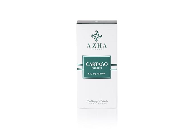 Azha Cartago Eau De Parfum Spray for Men - 100ML Floral-Spicy Fragrance with Pink Pepper, Rose, Jasmine, Amber & Musk | Long-Lasting, Versatile Day to Evening Scent