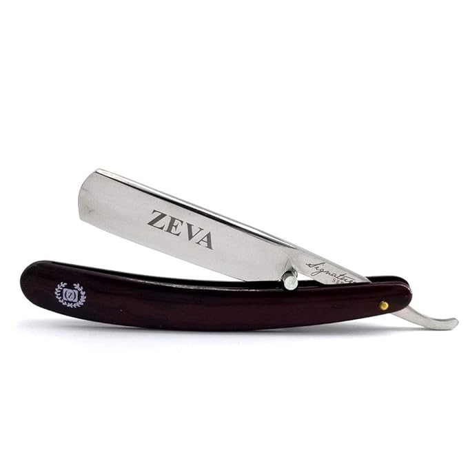 Men's Approved Barbershop Salon Straight Razor Set Leather Strop Wet Stone Sharpening Razor Close Shave Cutthroat Close Shave