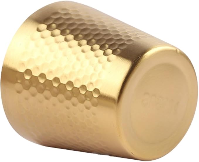 Beaupretty Stainless Steel Shaving Soap Bowl for Men, 304 Sturdy Razor Bowl with Foam Lather Mixing, Gold Shaving Cup Suitable for Daily Beard Grooming and Barber Use