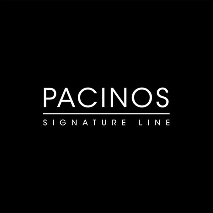 Pacinos Beard Pencil Filler - Water Proof, Long Lasting Coverage & Natural Finish - Beard, Moustache & Eyebrows - Micro-Fork Tip for Seamless Application - Bristle Brush Included (Dark Brown)