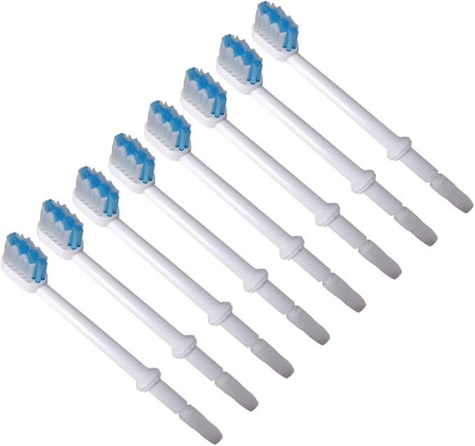 16pcs Replacement Brush for Water Toothpick Professional Oral Accessories Compatible Oral Irrigators Material for Cleaning Distribution