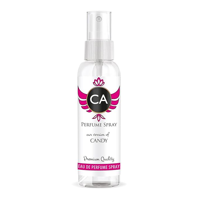 CA Perfume Eco Refill Impression of Candy for Women Amber Vanilla Long Lasting Fragrance Eau De Parfum 2 Fl Oz 60ml