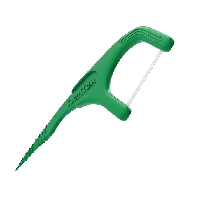 DenTek Fresh Clean Floss Picks,for Extra Tight Teeth,75 Count (Pack of 5)