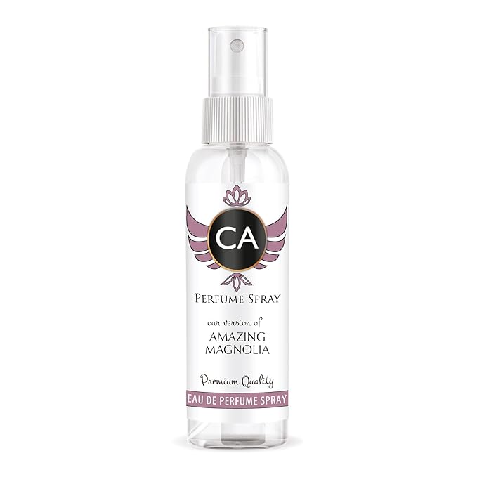 CA Perfume Eco Refill Impression of Amazing Magnolia for Women Floral Fruity Long Lasting Fragrance Eau De Parfum 2 Fl Oz 60ml