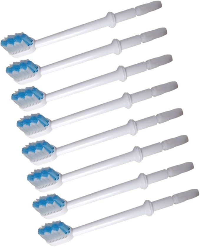 16pcs Replacement Brush for Water Toothpick Professional Oral Accessories Compatible Oral Irrigators Material for Cleaning Distribution