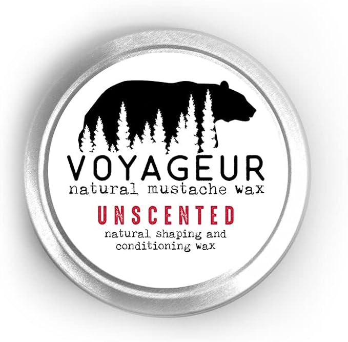 Delight Naturals Voyageur Mustache Wax - Unscented