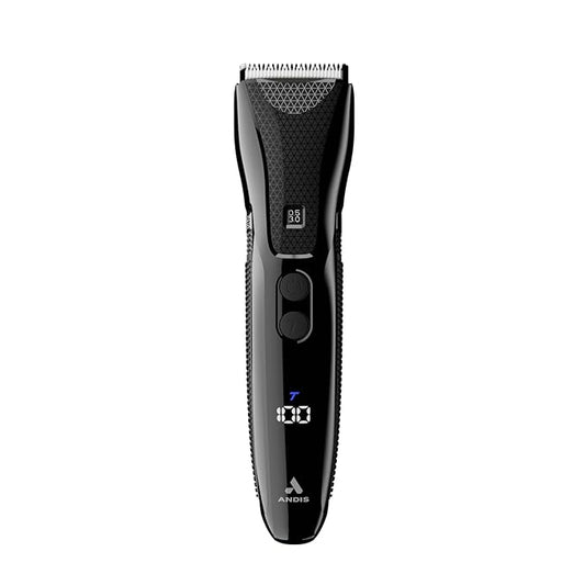Andis Explorer Waterproof Beard & Body Trimmer: Precision Cutting, Advanced Features, and Long-Lasting Power, Lithium Ion Battery, 4 Function Display, Ceramic Cutter, Turbo Mode, Black, 562066