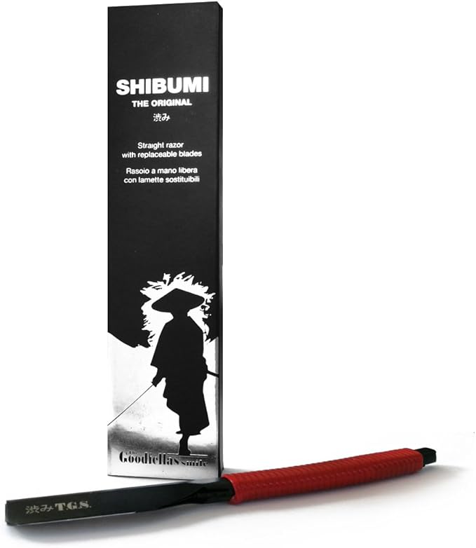 The Goodfella's Smile, Shibumi Japanese Style Kamisori Straight Edge Disposable Blade Barber Razor