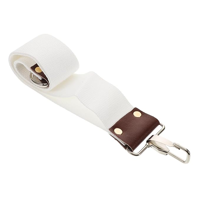 Dual Layer Canvas Razor Strop Professional Straight Razor Sharpening Belt for Barbershops Ensures Smooth Shaving Versatile Use with All Razor Types