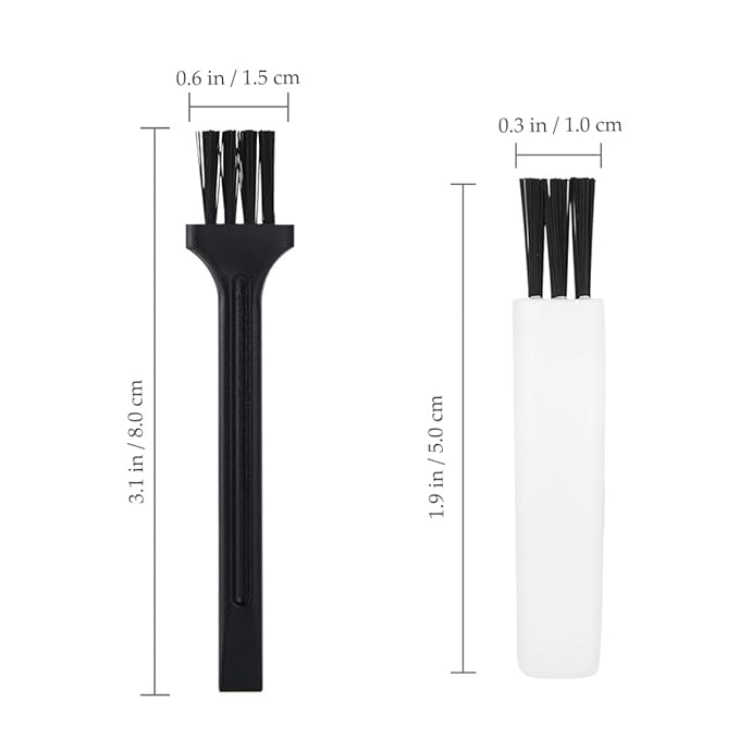 Beaupretty 120pcs Beard Shaver Cleaning Brush Small Brush for Hair Clipper Cleaner Replacement Electric Shaver Cleaning Tool Beard Hair Cleaner Hairdressing