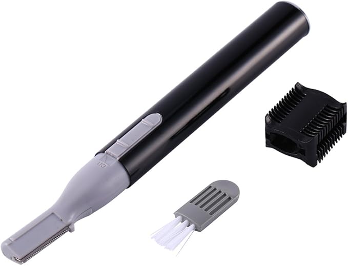 Electric Eyebrow Shaver & Trimmer - Rechargeable Precision Eyebrow with ON/Off Switch for Home & Travel