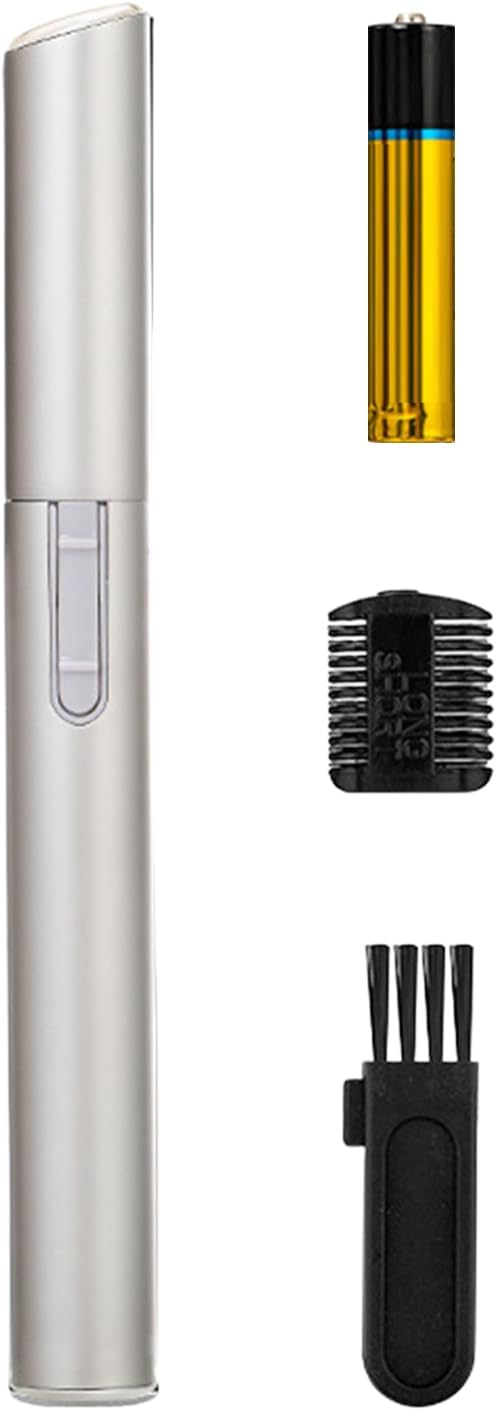 Electric Eyebrow Trimmer - Facial Hair Remover Electric Eyebrow Trimmer | Versatile Silent Trimming Device Beauty Tools for Face Leg Chin Lip Area Arm Armpits Body Daily Office Travel