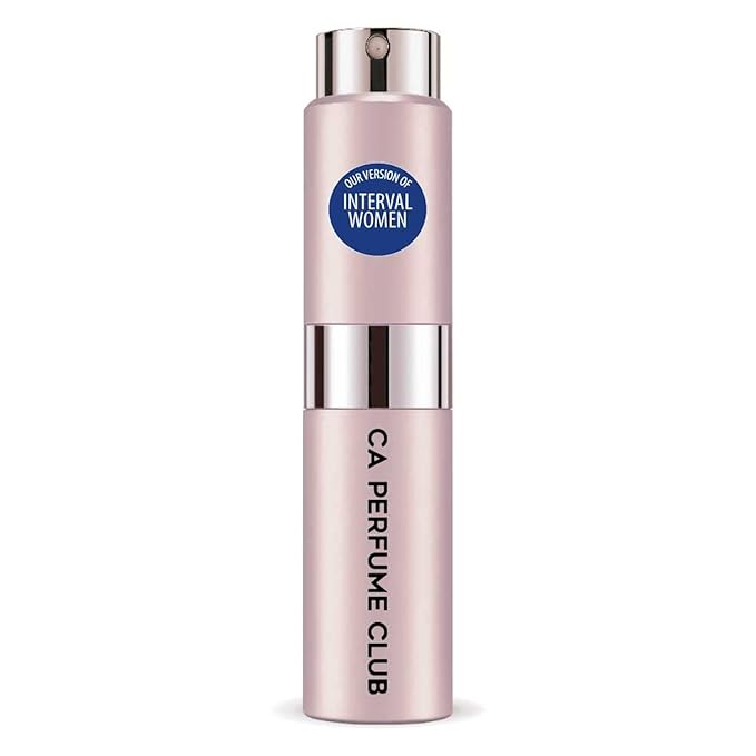 CA Perfume Impression of Interval Women Chypre Floral Scent Long Lasting Perfumes for Women Eau De Parfum Travel Size Refillable Atomizer Spray 0.27 Fl Oz 8ml