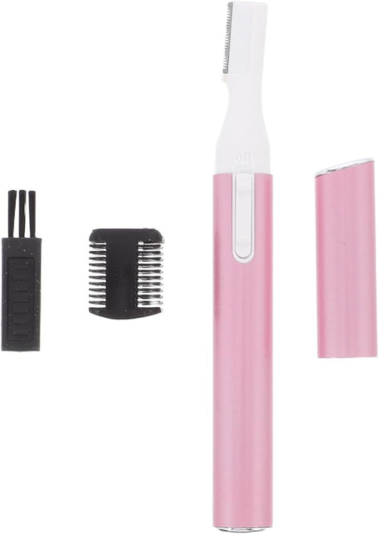 Women Electric Eyebrow Trimmer Lightweight Facial Hair Remover Portable Razor for Precise Eyebrow Shaping and Body Hair Grooming