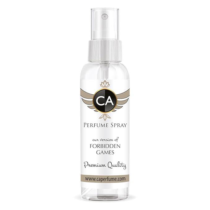 CA Perfume Eco Refill Impression of Forbidden Games For Women Eau de Parfum Spray Atomizer Bottle 2 Fl Oz/60ml-X1