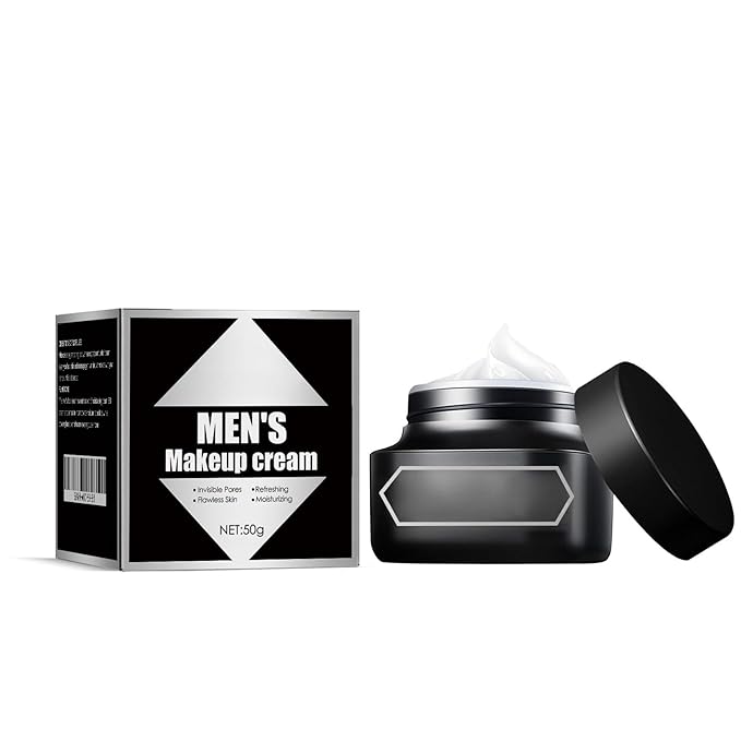 Men Makeup Concealer Cream for Men, Hydrating and Moisturizing Waterproof & sweat-proof Lazy Beauty Face Cream