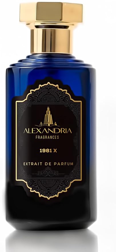 Alexandria Fragrances 1981X Perfume - Long Lasting Eau de Parfum Inspired by Warm Lavender - Premium Men’s Parfum with Honey, Vanilla & Tobacco Blend - Luxury Men’s Cologne for Every Occasion - 30ml