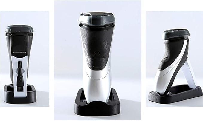 Leprato Electric Razor Holder, Foldable Electric Shaver Stand Base, Electric Shaver Storage Rack Bracket Home Bathroom Accesssories