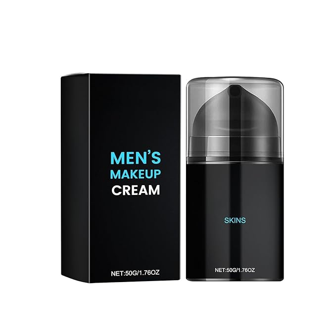 Men Makeup Concealer Cream, Hydrating and Moisturizing Man Lazy Beauty Face Cream Moisturizer for Man Not greasy