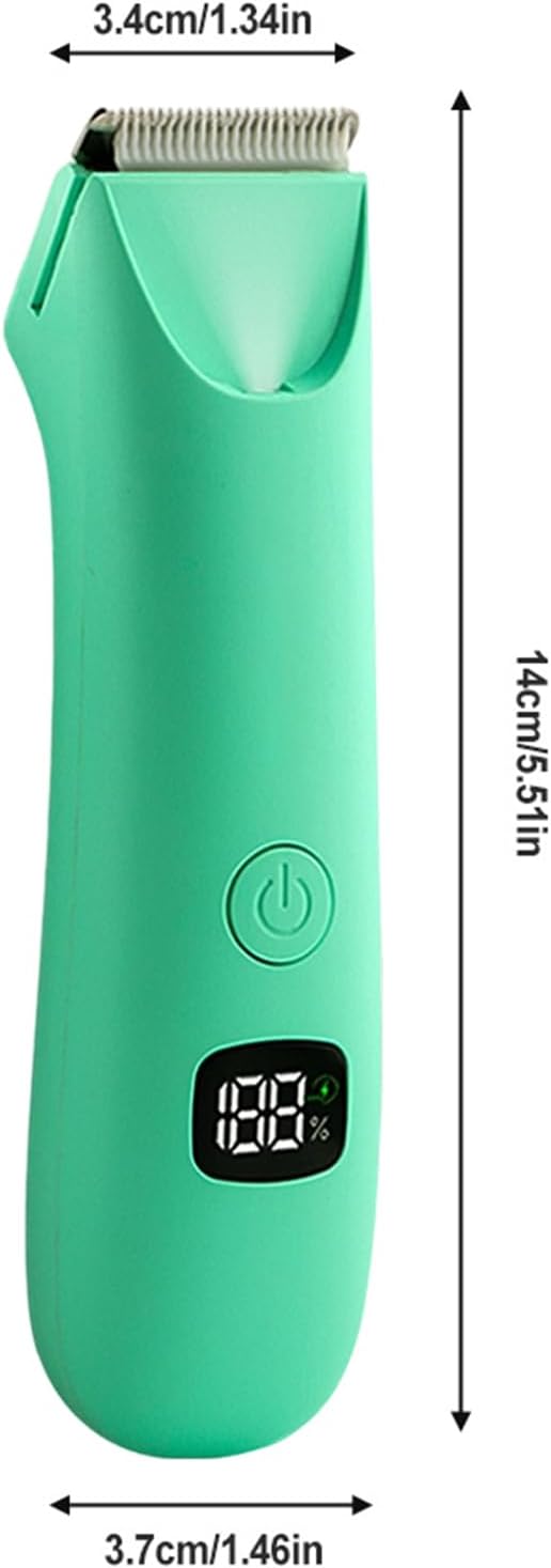 Body Trimmer for Men - Advanced Sensitive Skin Safe Blade, Professional Precision Shaving Machine, LED Battery Indicator, Ergonomic Handling Unit | for Manscaping Underarm Leg Hair Removal Device