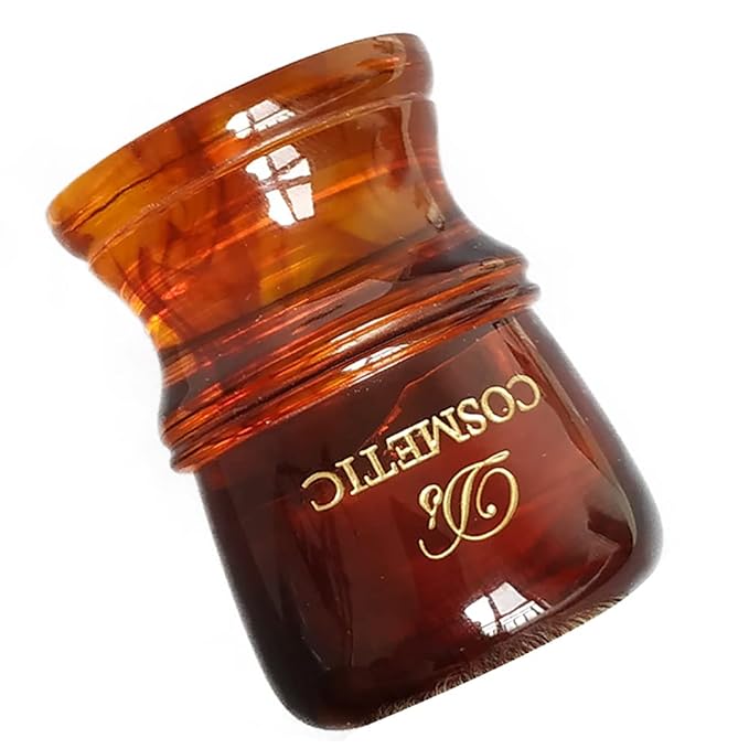 Plisoft Boar Bristle Hair Shaving Brush for Men,22mm Soft and Good Backbone Hair Knot with Amber Resin Handle