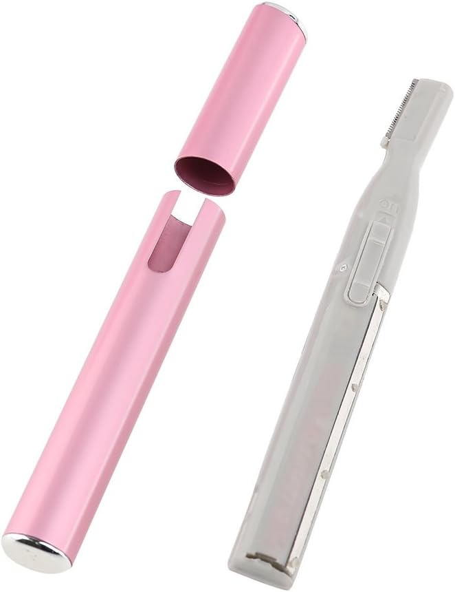 Beaupretty Facial Depilator Face Razors Hair Remover Facial Hair Razor Eyebrow Shaver for Women Electric Epilator Trimmer Eyebrow Miss Pink Trimming