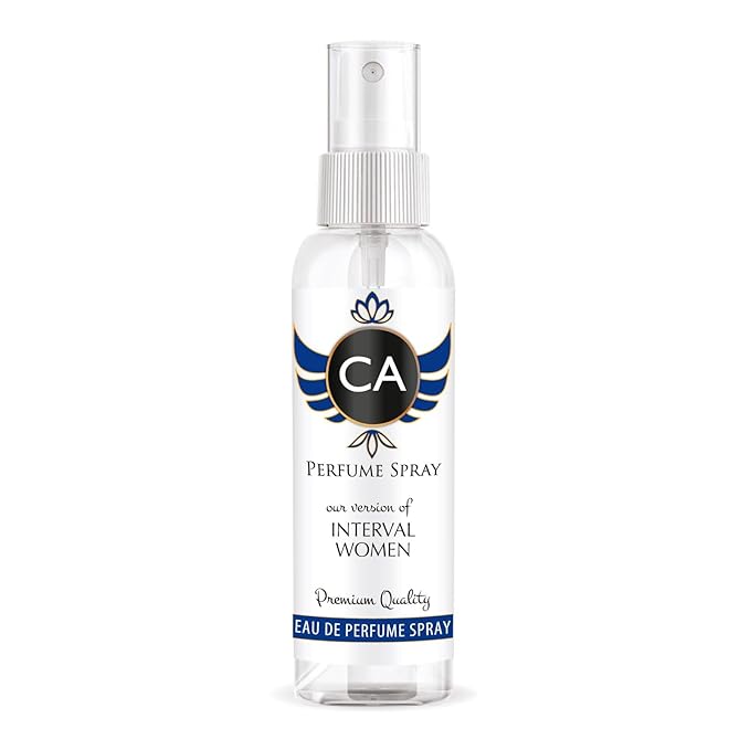 CA Perfume Eco Refill Impression of Interval Women Chypre Floral Long Lasting Fragrance Eau De Parfum 2 Fl Oz 60ml
