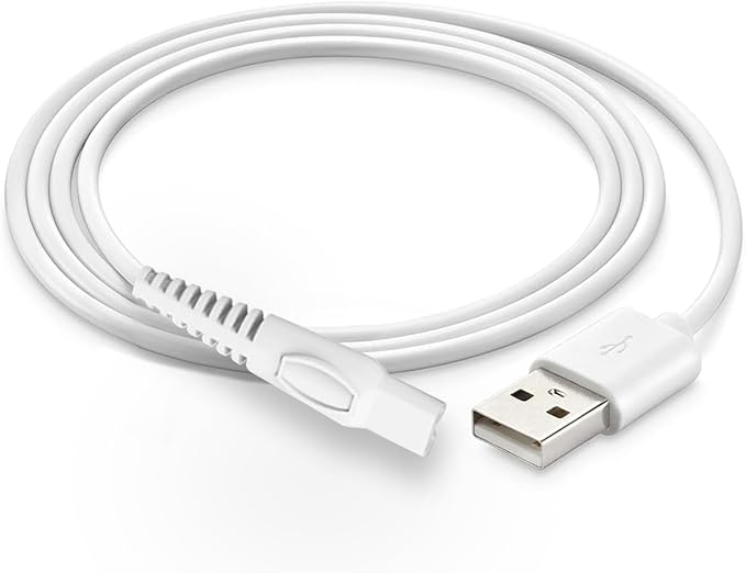 LIANSUM USB Cable Finishing Touch Flawless Legs Charger Cord, Only Compatible with Flawless Legs Shaver Hair Remover Women Electric Trimmer, (NOT for Flawless Body Razor and Flawless Nu Razor)