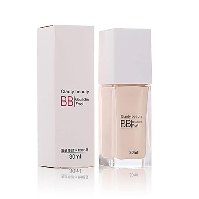 Long Lasting Moisturizing BB Cream, Skin Friendly Oil Control Liquid Natural, Hyaluronic Acid Moisturizing Cream, (B)