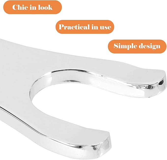 Sewroro Metal Mens Shaving Razor and Brush Stand Holder Silver 31mm Slot Shaving Accessories Barber Razor and Brush Holder for Bathroom Counter