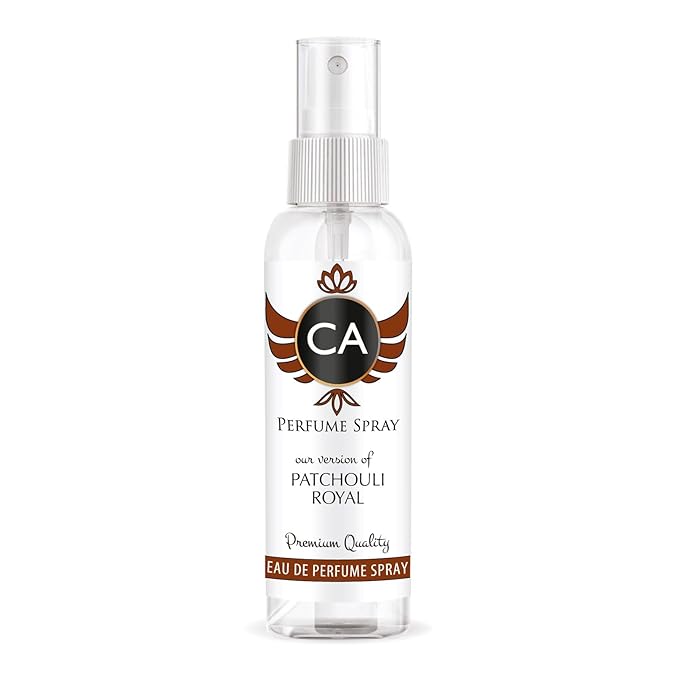 CA Perfume Eco Refill Impression of Patchouli Royal for Men Amber Woody Long Lasting Fragrance Eau De Parfum 2 Fl Oz 60ml