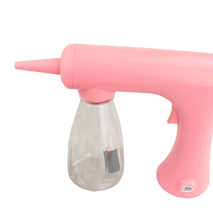Perming Foaming Machine Lather Maker Hot Lather Machine USB Charging for Barber Shop, pink