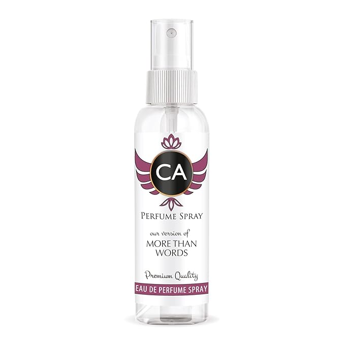 CA Perfume Eco Refill Impression of More Than Words for Unisex Amber Woody Long Lasting Fragrance Eau De Parfum 2 Fl Oz 60ml