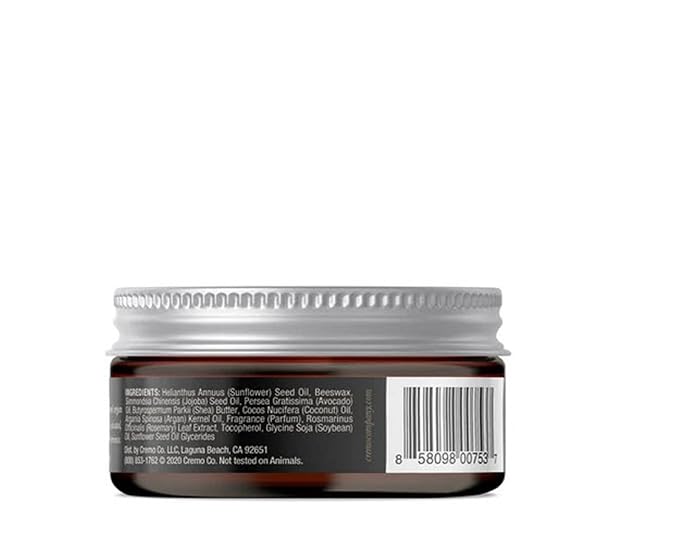 Cremo Styling Beard Balm, Distiller's Blend (Reserve Collection), Nourishes, Shapes And Moisturizes All Lengths Of Facial Hair, 2 Ounce