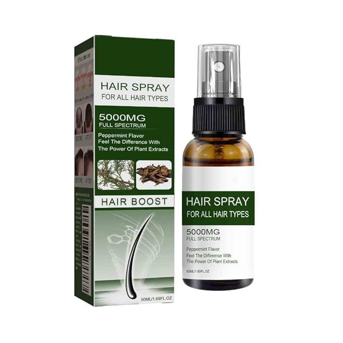 2PCS Hair Growth Spray for Anti Hair Loss Fast Treatment Scalp Prevent Hair Thinning Dry Frizzy Conditioning Strong Hair Root