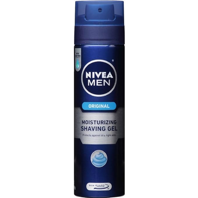 NIVEA FOR MEN Moisturizing Shaving Gel 7 oz